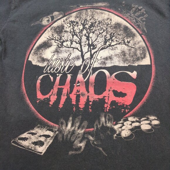 Vintage 2005 Taste Of Chaos Tour Festival T Shirt Small/Med Y2K Grunge Emo Metal - Picture 5 of 16